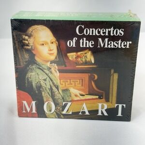 Mozart Concertos Of The Master 4 CD Box Set 1996 MasterTone Sealed Germany